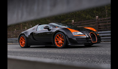 Bugatti Veyron 16.4 Grand Sport Vitesse 2013 Roadster World Speed Record  side 2